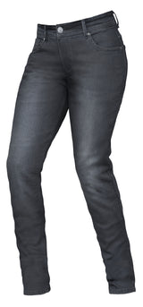 DriRider Xena Over The Boot Straight Black Regular Legs Womens Protective Jeans