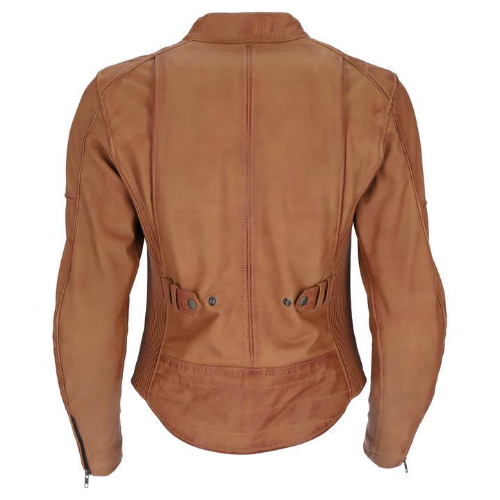 Argon Angel Tan Leather Womens Jacket