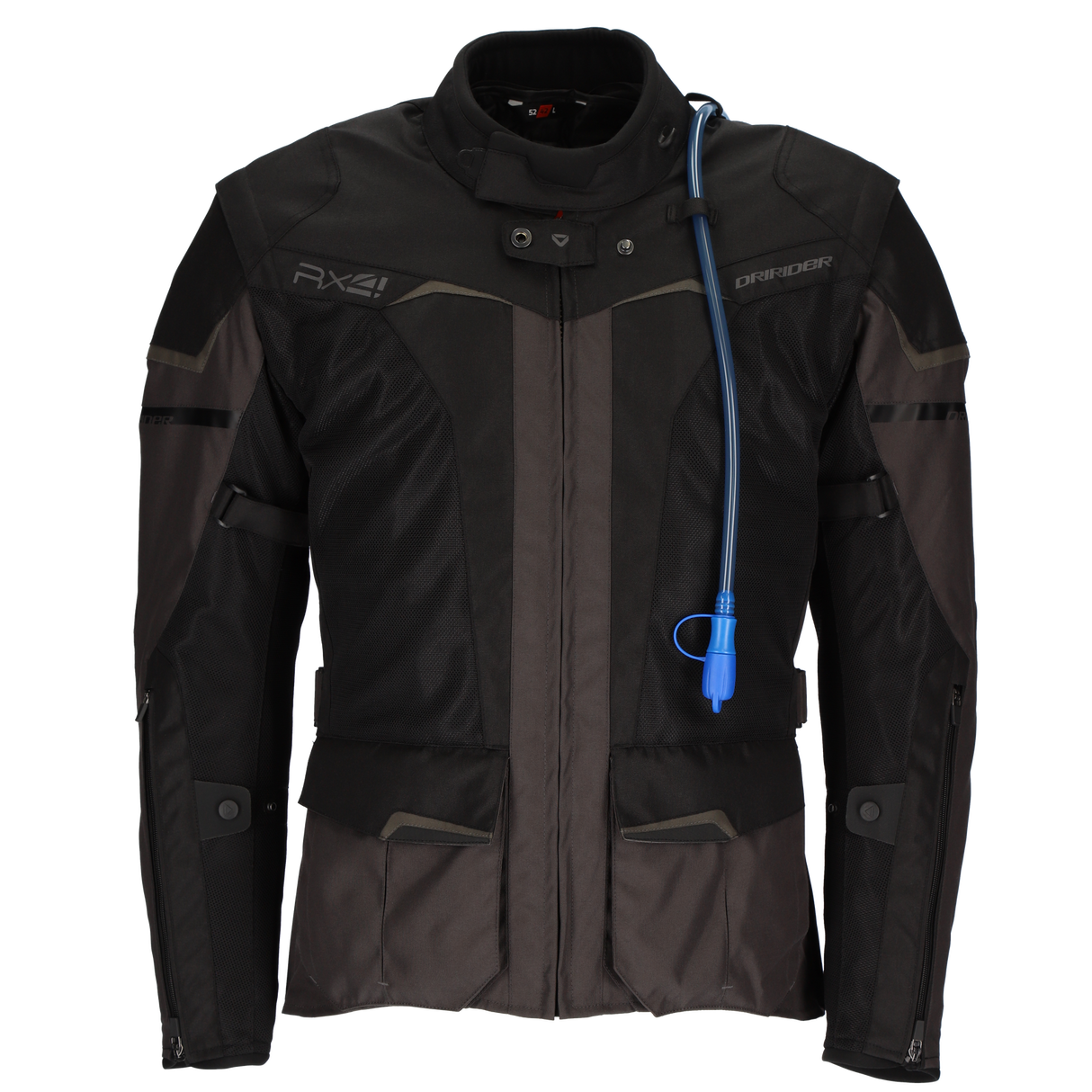 DriRider RX4 Grey/Black/Red Textile Jacket