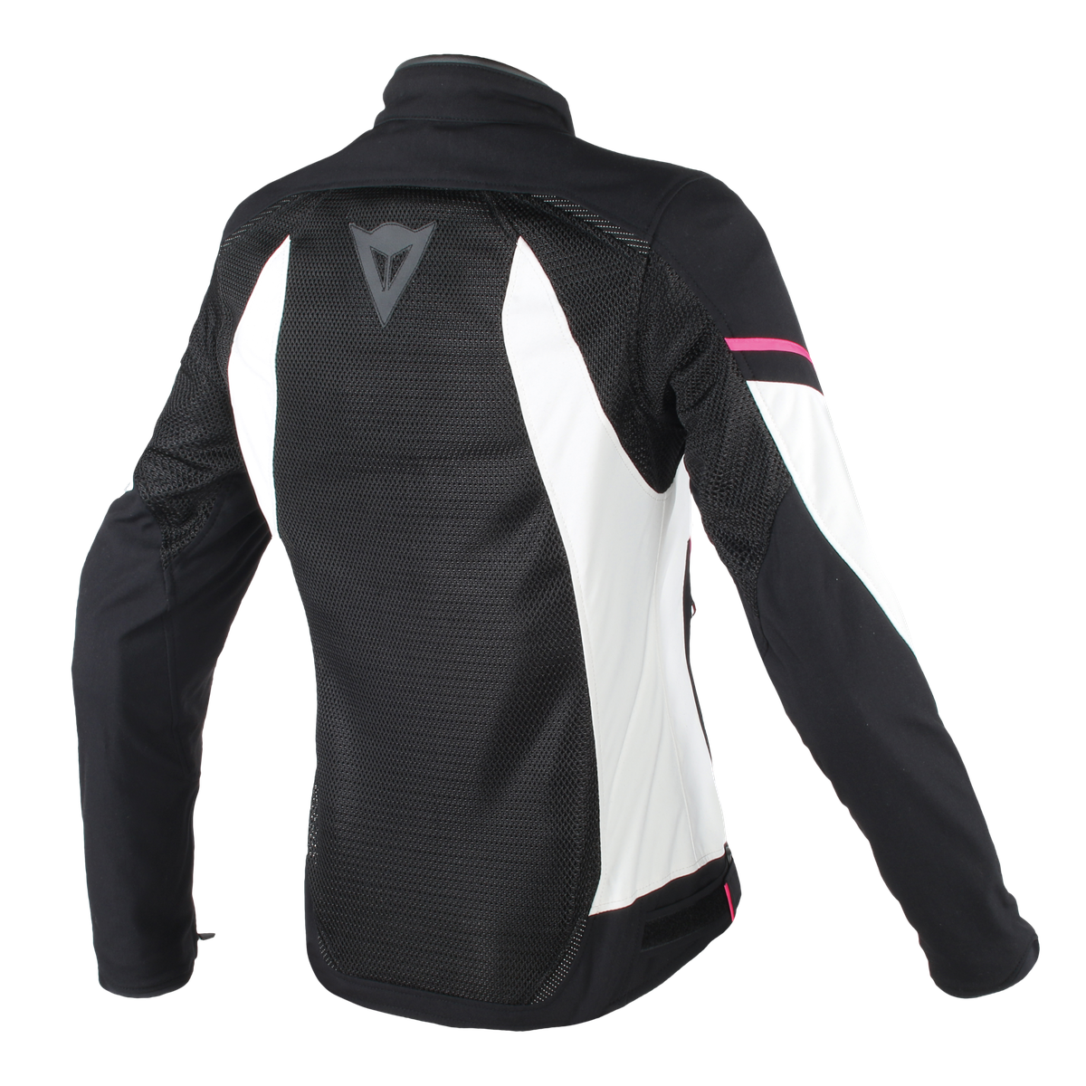 Dainese Air Frame D1 Tex Lady Black/Vaporous Gray/Fuxia Textile Womens Jacket