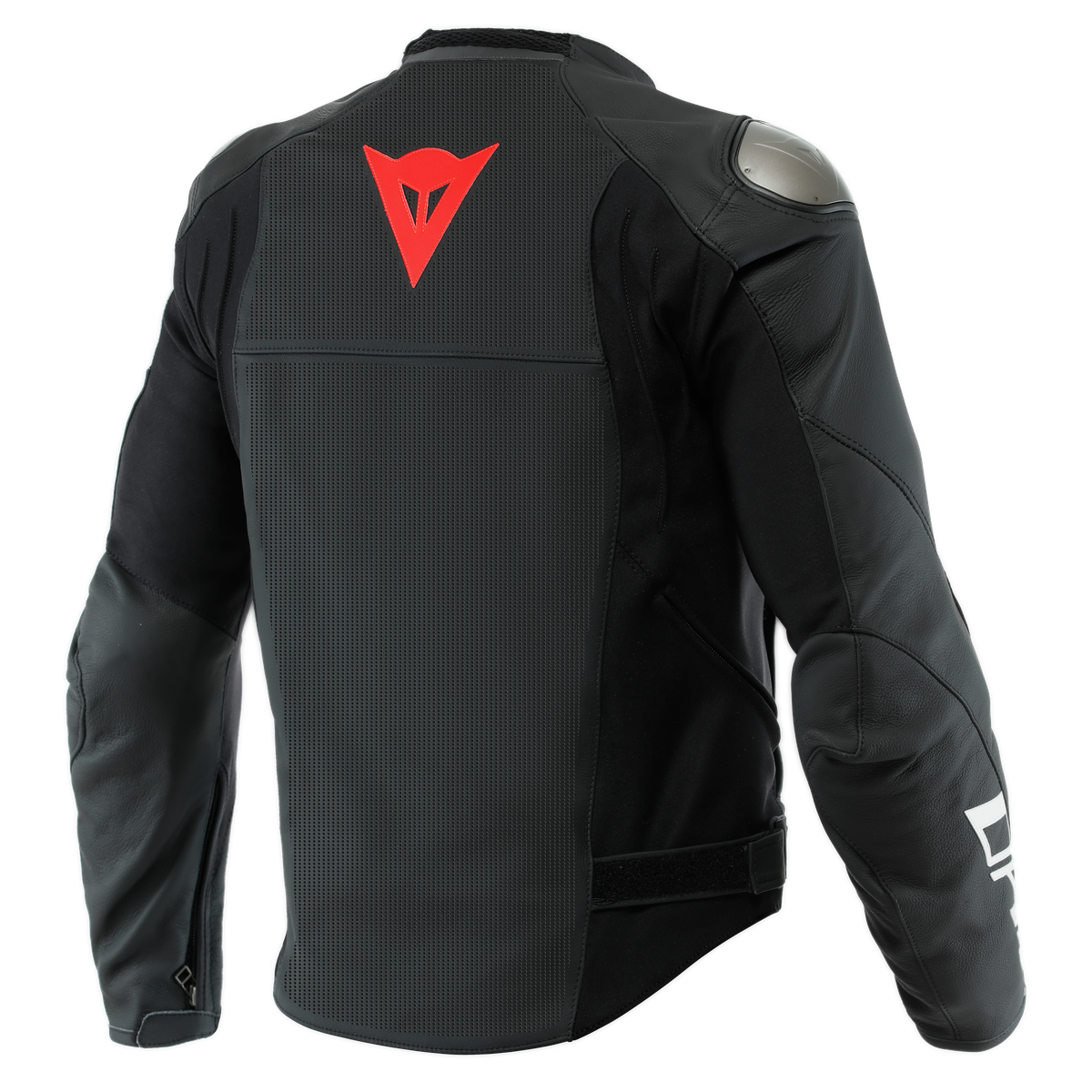 Dainese Sportiva Matte Black/Matte Black/Matte Black Perforated Leather Jacket