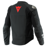 Dainese Sportiva Matte Black/Matte Black/Matte Black Perforated Leather Jacket