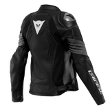 Dainese Racing 4 Lady Black/Black Perforated Leather Womens Jacket