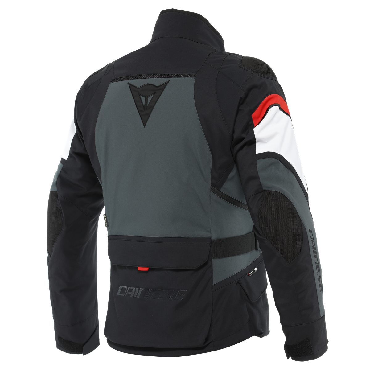 Dainese Carve Master 3 Gore-Tex Black/Ebony/Lava Red Waterproof Textile Jacket