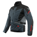 Dainese Tempest 3 D-Dry Ebony/Black/Lava Red Waterproof Textile Jacket