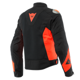 Dainese Energyca Air Tex Black/Fluro Red Textile Jacket