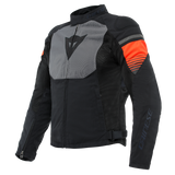 Dainese Air Fast Tex Black/Gray/Fluro Red Textile Jacket