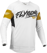 FLY 2023 Evolution DST Limited Edition Brazen White/Gold/Black Jersey