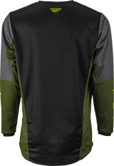 FLY 2023 Kinetic Jet Black/Olive Green/Hi-Vis Jersey