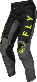 FLY 2023 Kinetic Jet Black/Olive Green/Hi-Vis Pants