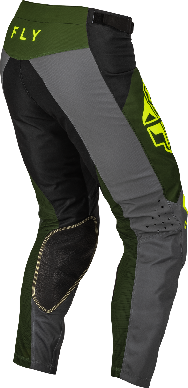 FLY 2023 Kinetic Jet Black/Olive Green/Hi-Vis Pants