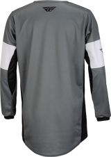 FLY 2023 Kinetic Khaos Grey/Black/White Youth Jersey