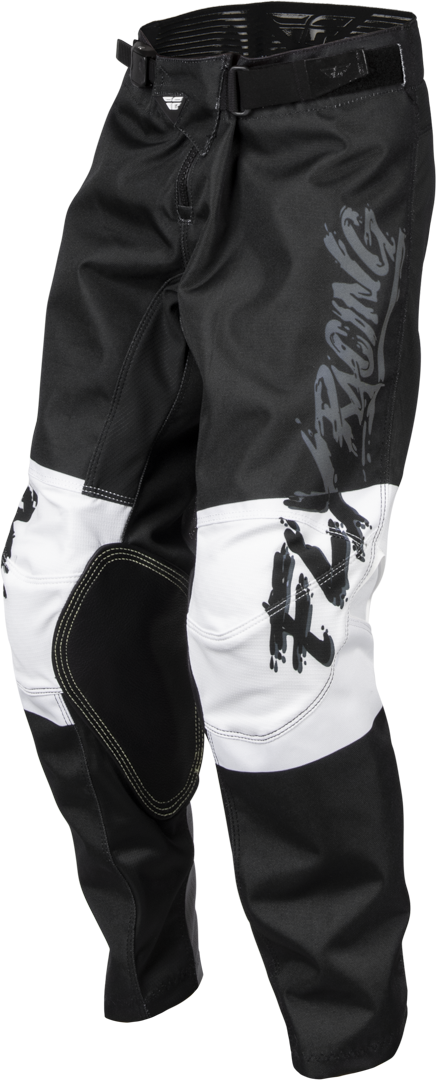 FLY 2023 Kinetic Khaos Grey/Black/White Youth Pants