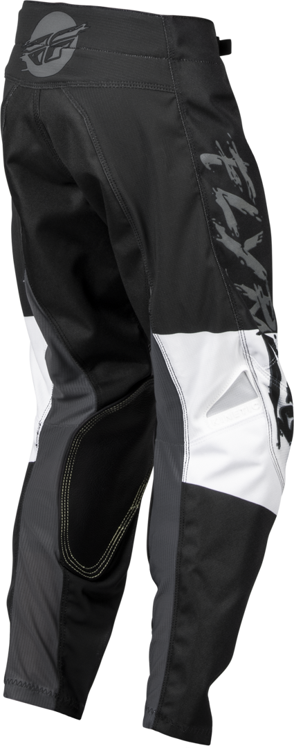 FLY 2023 Kinetic Khaos Grey/Black/White Youth Pants