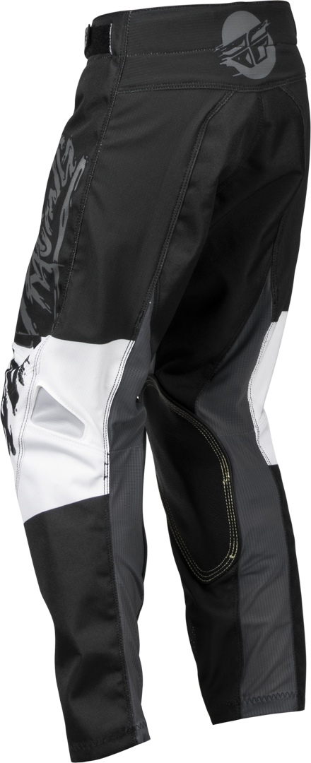 FLY 2023 Kinetic Khaos Grey/Black/White Youth Pants