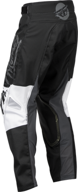 FLY 2023 Kinetic Khaos Grey/Black/White Youth Pants