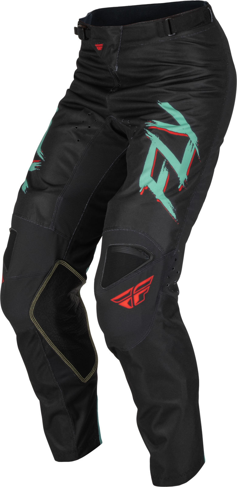 FLY 2023 Kinetic Rave Special Edition Black/Mint/Red Pants