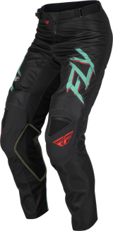 FLY 2023 Kinetic Rave Special Edition Black/Mint/Red Pants