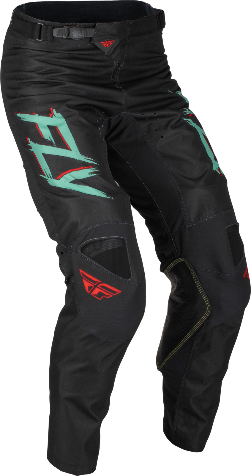 FLY 2023 Kinetic Rave Special Edition Black/Mint/Red Pants