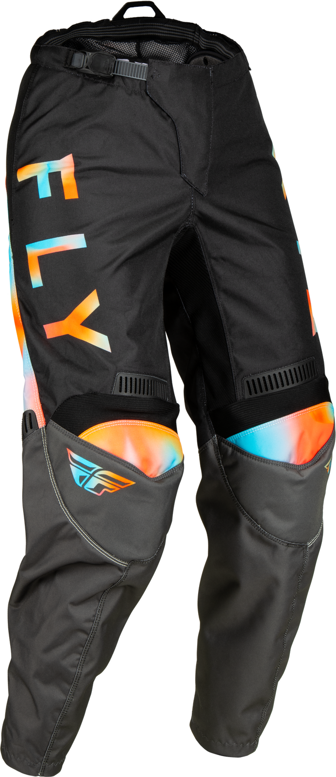 FLY 2023 F-16 Grey/Pink/Blue Womens Pants