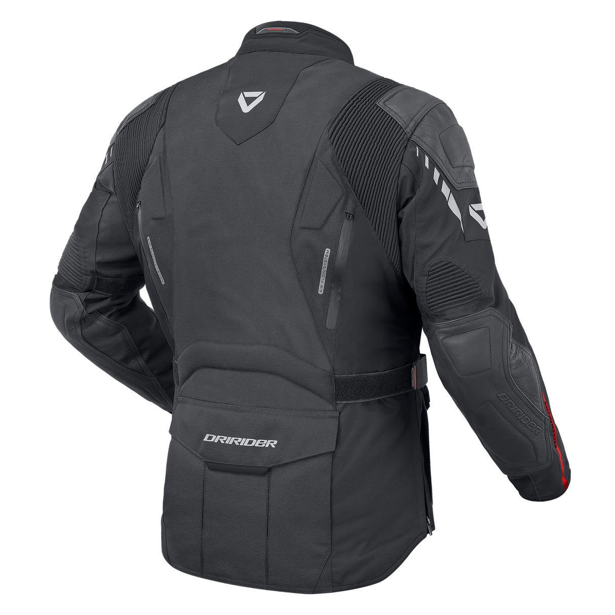 DriRider Nordic V Black/Black Textile Jacket