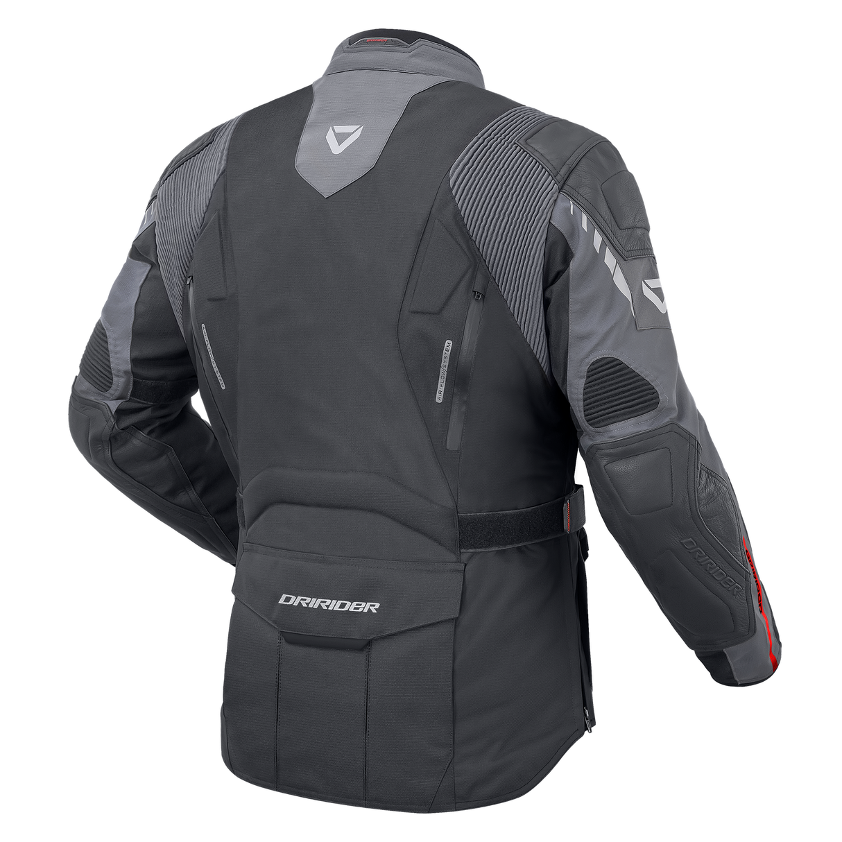 DriRider Nordic V Dark Grey/Grey Textile Jacket