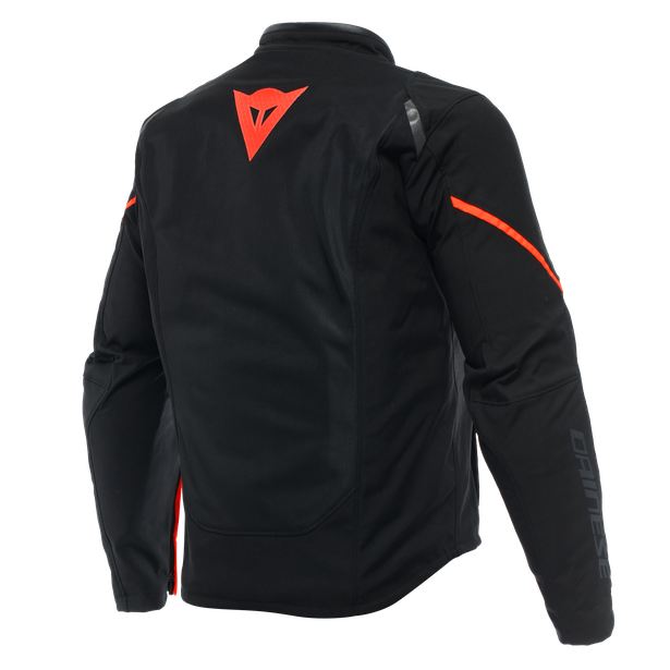 Dainese Smart LS Sport Black/Fluro Red Textile Jacket