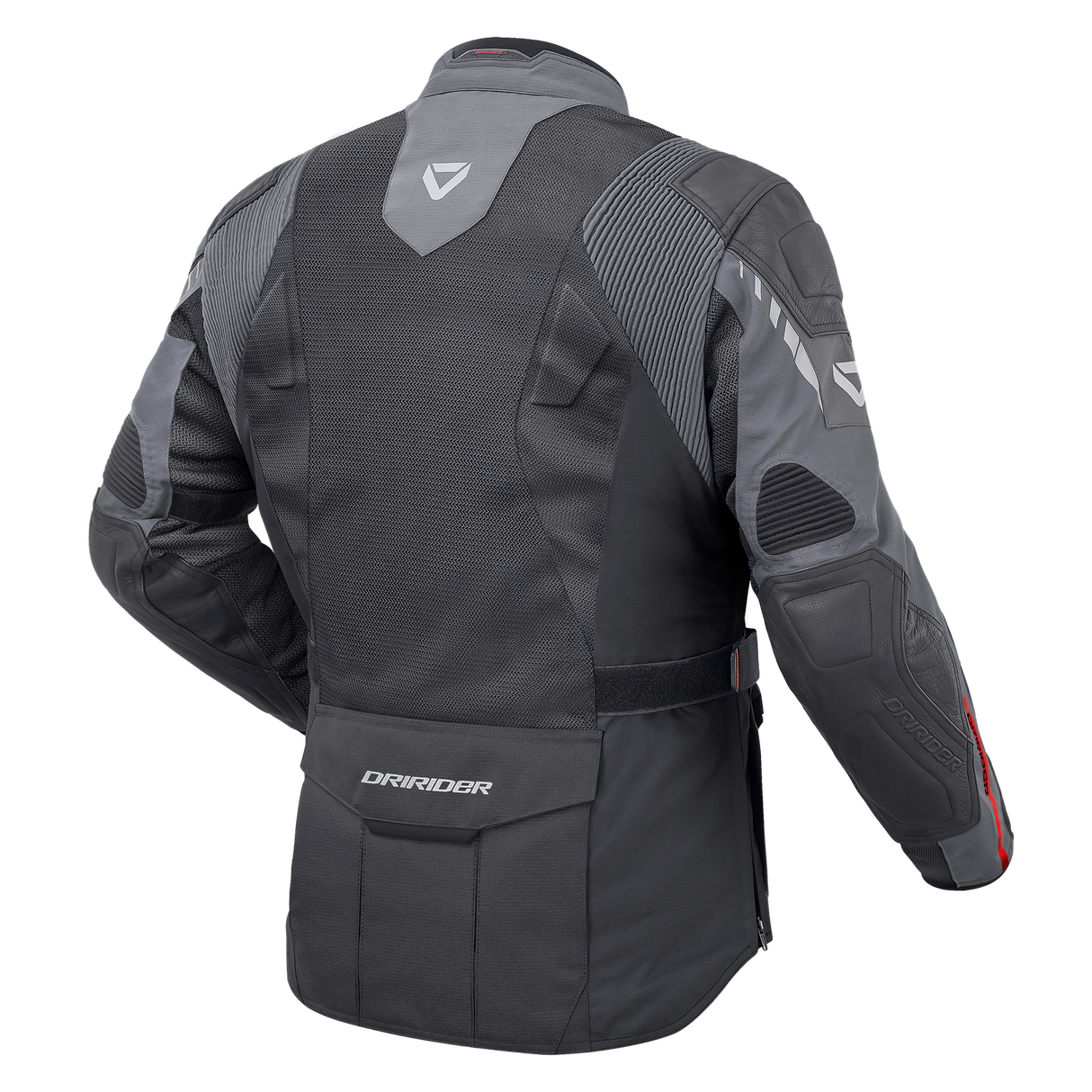 DriRider Nordic V Airflow Dark Grey/Grey Textile Jacket