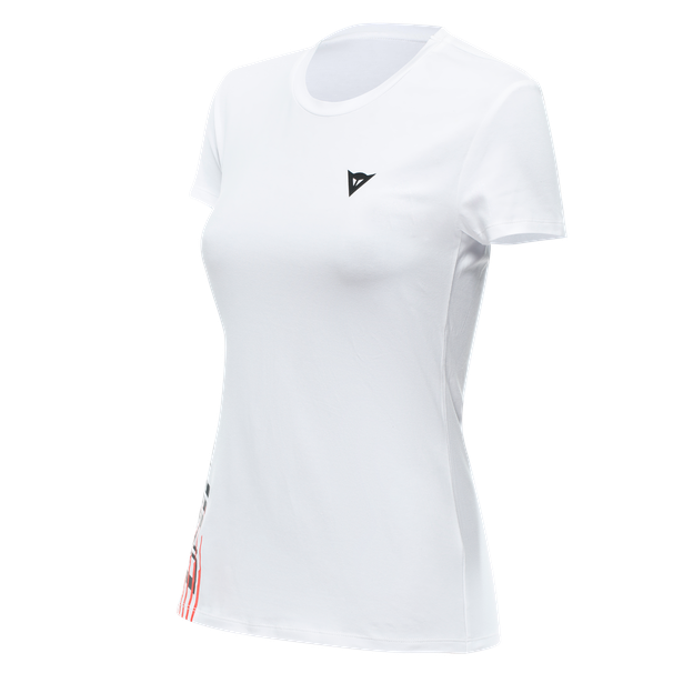 Dainese Logo White/Black Womens T-Shirt