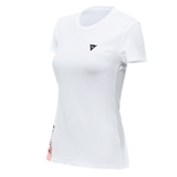 Dainese Logo White/Black Womens T-Shirt