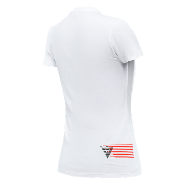 Dainese Logo White/Black Womens T-Shirt