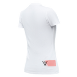 Dainese Logo White/Black Womens T-Shirt