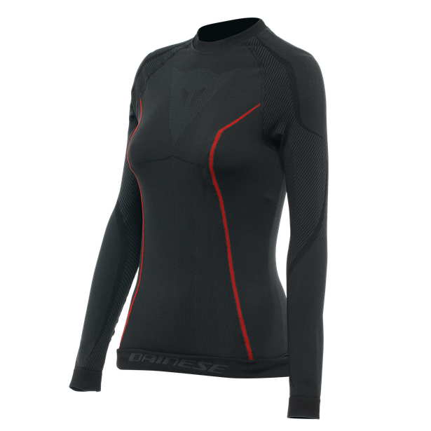 Dainese Thermo Lady Black/Red Long Sleeve Womens Shirt