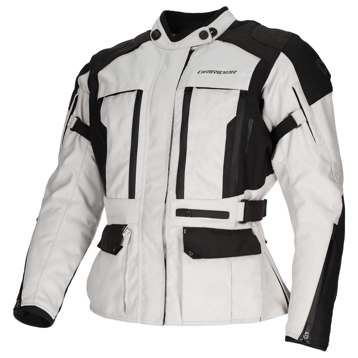 DriRider Explorer Light Grey/Black Textile Jacket