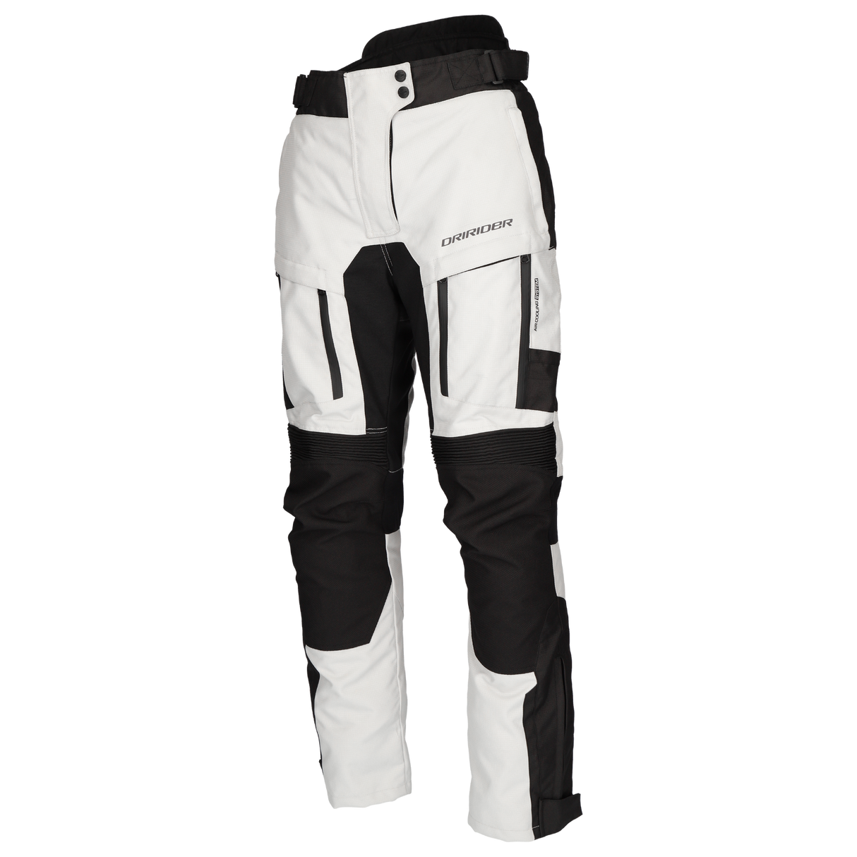 DriRider Explorer Light Grey/Black Textile Pants