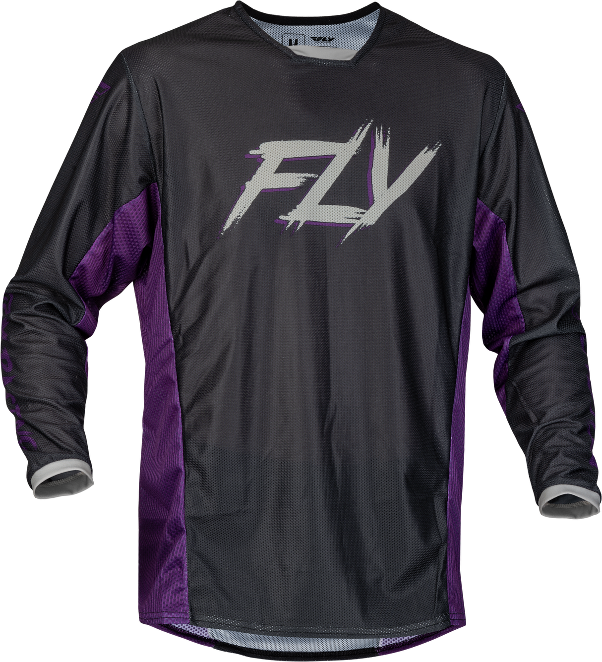 FLY 2023 Kinetic Mesh Rave Black/Purple/Silver Jersey