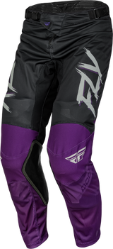 FLY 2023 Kinetic Mesh Rave Black/Purple/Silver Pants