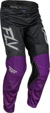 FLY 2023 Kinetic Mesh Rave Black/Purple/Silver Pants