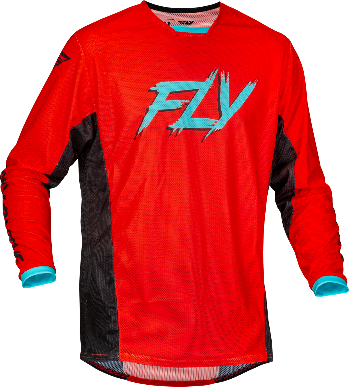 FLY 2023 Kinetic Mesh Rave Red/Black/Mint Jersey