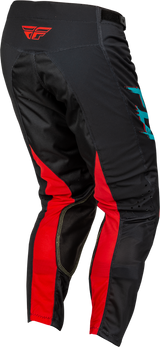 FLY 2023 Kinetic Mesh Rave Red/Black/Mint Pants