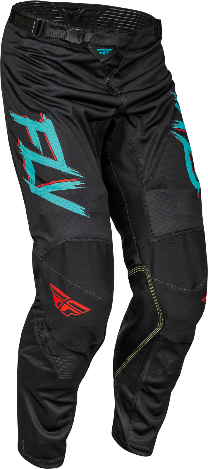 FLY 2023 Kinetic Mesh Rave Red/Black/Mint Pants