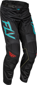 FLY 2023 Kinetic Mesh Rave Red/Black/Mint Pants