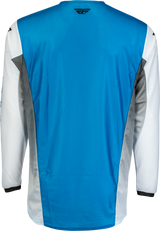 FLY 2023 Kinetic Mesh Kore Blue/White/Hi-Vis Jersey