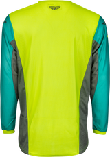 FLY 2023 Kinetic Mesh Kore Hi-Vis/Teal/Grey Jersey