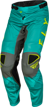 FLY 2023 Kinetic Mesh Kore Hi-Vis/Teal/Grey Pants