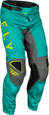 FLY 2023 Kinetic Mesh Kore Hi-Vis/Teal/Grey Pants