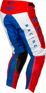 FLY 2023 Kinetic Mesh Special Edition Kore Red/White/Blue Pants