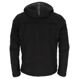 DriRider Blvd WP Soft Shell Black Textile Hoodie Jacket