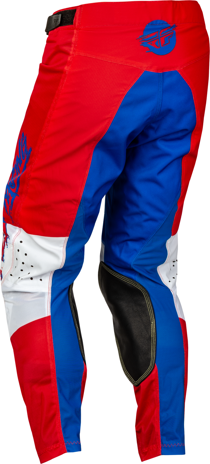 FLY 2023 Kinetic Mesh Khaos Red/White/Blue Youth Pants