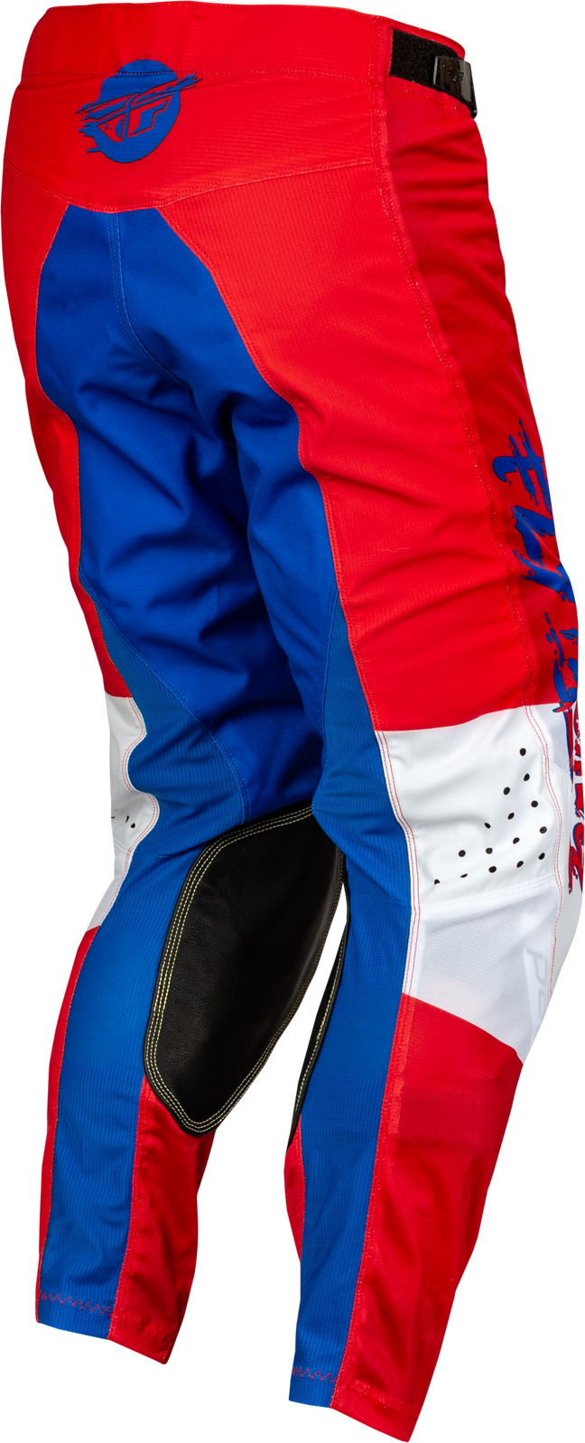 FLY 2023 Kinetic Mesh Khaos Red/White/Blue Youth Pants